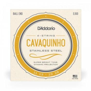 Imagem de Encordoamento Cavaquinho Aço Inox Ej93 D Addario