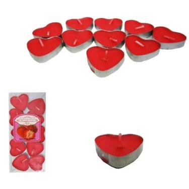 Imagem de Vela Decorativa Vela Coração Perfumada-Flutuante Kit 10un Velas Namorados para Decoraçã...