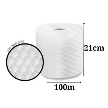 Imagem de Plástico Bolha - Bobina 43 cm X 100 Mts E-commerce 25 Micras Bolha Tam
