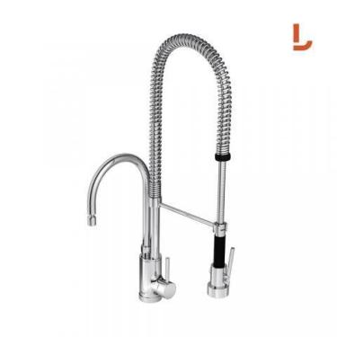 Imagem de Misturador de Mesa para Cozinha Gourmet Monocomando Cromado - Deca