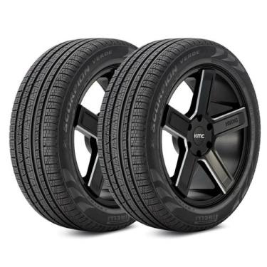 Imagem de Kit 2 Pneus 235/60R16 Scorpion Verde All Season 100H Pirelli Aro 16