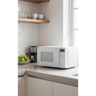 Imagem de Microondas 21L Antibactéria Branco - Aquecimento Rápido Pega - Congrat