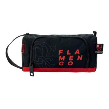 Imagem de Estojo Flamengo Duplo Esportivo 22x11x8,5cm Xeryus - 14015 - Xeryus Im
