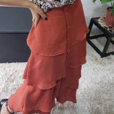Imagem de Saia com babado  - Sandrafashionmf 