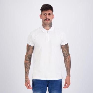 Imagem de Polo Aramis Piquet Ziper Branco, M