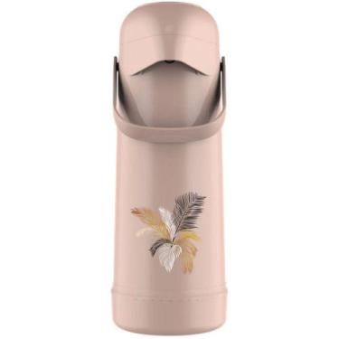 Imagem de Garrafa térmica magic pump 1l nude floral termolar 8790nfl