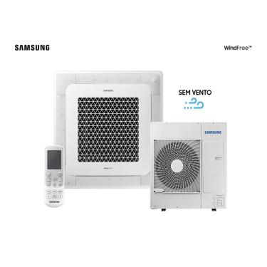 Imagem de Ar Condicionado Cassete 4 Vias Samsung Windfree Inverter 36000 BTUS Quente Frio 220V AC...