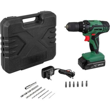 Imagem de Dwt, Parafusadeira/furadeira a Bateria, 12 V, Fonte Bivolt Automática,