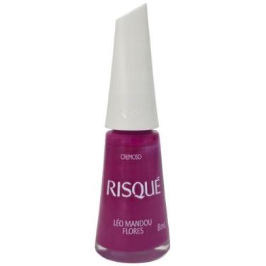 Imagem de Esmalte Cremoso Léo Mandou Flores Risque 8ml - Risqué