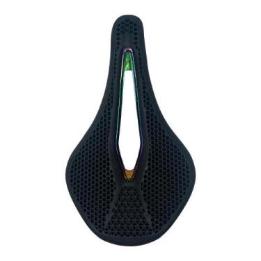 Imagem de Selim MTB Vazado Mod.18 Ergonômico Confortável Trilho Aço Bike - Prome