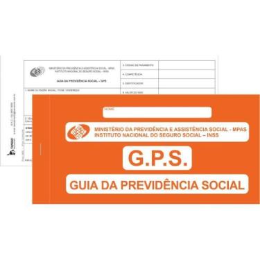 Imagem de Impresso Previdencia Social Carne GPS 12X2 Vias PCT.C/10 - Tamoio