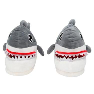 Imagem de Pantufa 3D Tubarão P Zona Criativa 10071589 - Zonacriativa