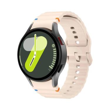 Imagem de Pulseira Esportiva De Silicone 40mm 44mm Para Samsung Galaxy Watch 7 F