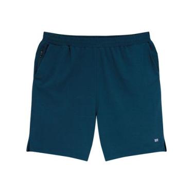 Imagem de Bermuda Esportiva Malwee Sport 1000132853 Masculina Plus Size Microfur