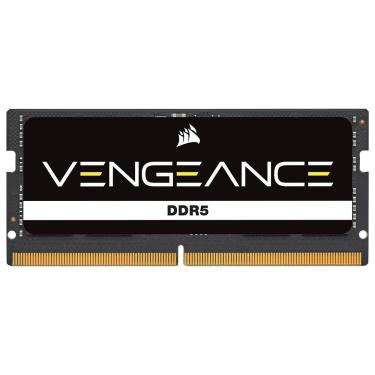 Imagem de Memória RAM para Notebook Corsair Vengeance DDR5 8GB 4800MHz com Desempenho Confiável e Durabilidade Preto