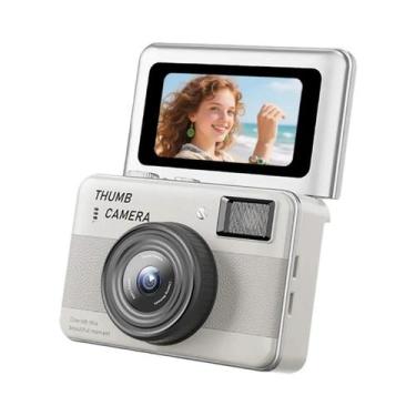 Imagem de Câmera Mini HD De 68MP Tamanho De Polegar Com Tela Flip De 147 Polegad