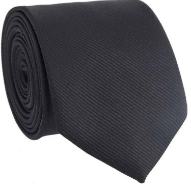 Imagem de Gravata Social Masculina Slim Lisa Premium Sem Nó Eventos Casamento Padrinho Trabalho Congresso Clássicas