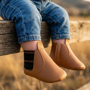 Imagem de Bota Country Jequinha Para bebê 0 A 12 Meses Confortável Lançamento Di