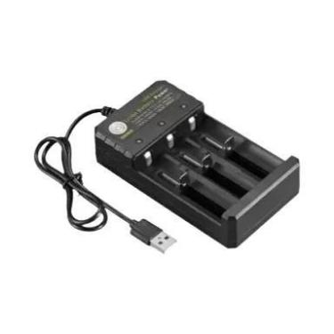 Imagem de Carregador De Bateria Multi-Slot 18650 3.7V Recarregável De Lítio AC 1
