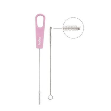 Imagem de Kit Escovas para Canudo Rosa Buba Escova para Canudo Buba