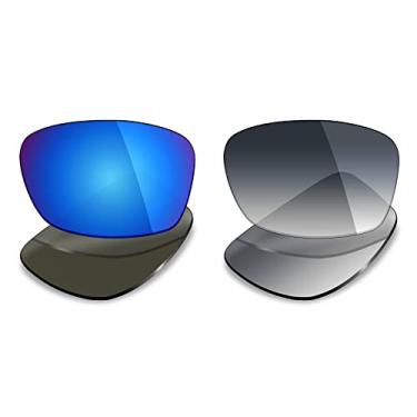 Imagem de 2 pares de lentes polarizadas de substituição da Mryok para óculos de sol Oakley Hijinx – Opções