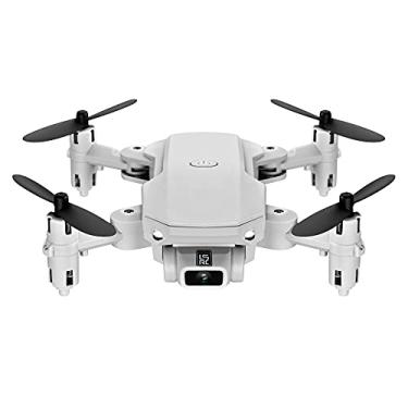 Imagem de yeacher Drone dobrável com câmera para adultos WiFi FPV Drone com câmera grande angular 4K HD de 120 ° Drone FPV com câmera iniciante com sensor de gravidade Modo sem cabeça Segure em altitude uma tecla decolar/aterrissar para