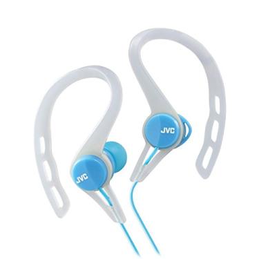 Imagem de JVC HAECX20A Fones de ouvido intra-auriculares esportivos com clipe interno, azul