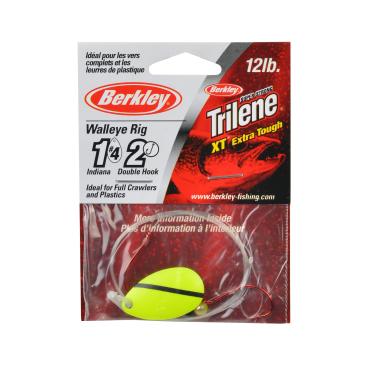 Imagem de Berkley Walleye Rigs - Indiana, Chartreuse/Listra Preta, 106 cm