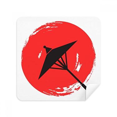 Imagem de Óculos de ilustração japonesa com pintura pincel, tecido de camurça, 2 unidades