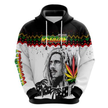 Imagem de Blusa | Jaqueta | Casaco Bob Marley Reggae Rastafari Jamaica