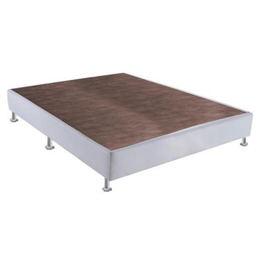Imagem de Base Sommier Corino Branco Viúva (128x188x23) - Ortobom