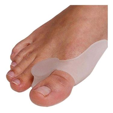 Imagem de Par De Protetor Joanete Silicone Pés Confortável Corretor