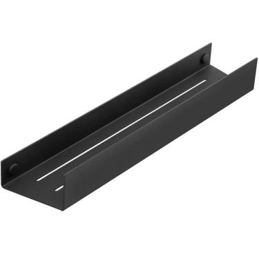 Imagem de Suporte Porta Shampoo Prateleira para Banheiro Grafite 42cm Schmitt