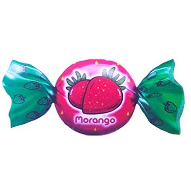 Imagem de Embalagem Trufas E Bombons Vários Sabores 15x16cm - Pacote com 100unidades (Morango)