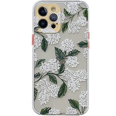 Imagem de Capas de telefone de pulseira de flor de lírio branco para iphone 12 pro max 11 pro x xs max xr 7 8 plus capa de concha de corrente, capa b, para iphone 11 pro