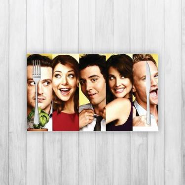 Imagem de Jogo Americano 4 Un Retangular Neoprene I How Met Your Mother - Criati