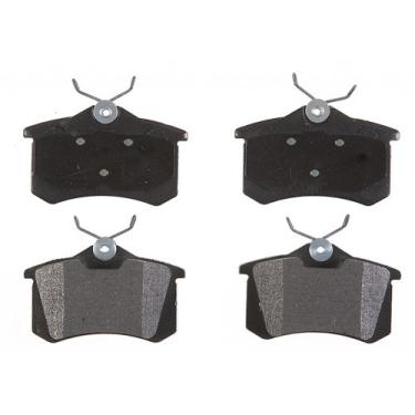 Imagem de Raybestos Conjunto de pastilhas de freio a disco semi-metálicas de grau profissional PGD340AM