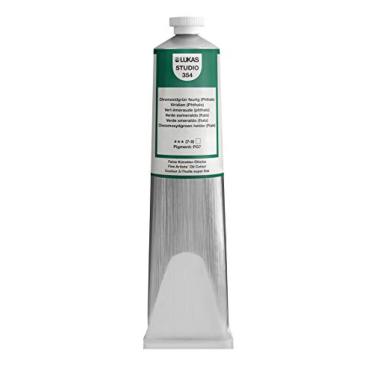 Imagem de LUKAS Studio Professional Tinta a óleo Color Paint High Pigment Professional Artist Paint - Tubo de 200 ml - Viridian (ftalo)