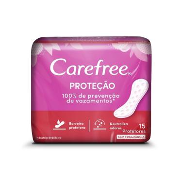 Imagem de Protetor Diário Carefree Proteção sem Perfume 15 Unidades