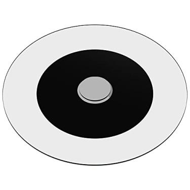 Imagem de Prato Giratório de Mesa 70 cm em Vidro Temperado 8mm - Cor Sweet Corn