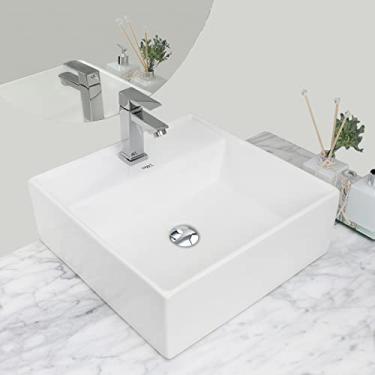 Imagem de Cuba Cerâmica Banheiro/Lavabo 42x42 cm