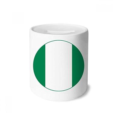 Imagem de DIYthinker Nigéria África Nigéria Emblema Nacional Caixa de Moedas de Cerâmica Porta-Moedas Presente