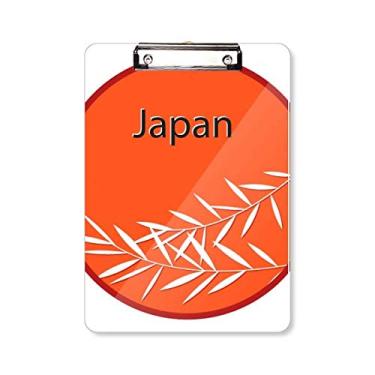 Imagem de Placa de apoio para prancheta com padrão de bambu da Japan Culture A4