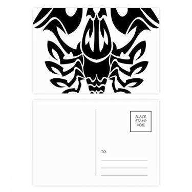 Imagem de Cartão postal Constellation Scorpio Zodíaco Conjunto de cartões postais de aniversário para envio de cartões de agradecimento