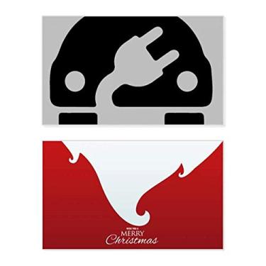 Imagem de Plus Minus Sign Energy Veículos Protect Environment Holiday Holiday Merry Christmas Parabéns Card Christmas Letter Message