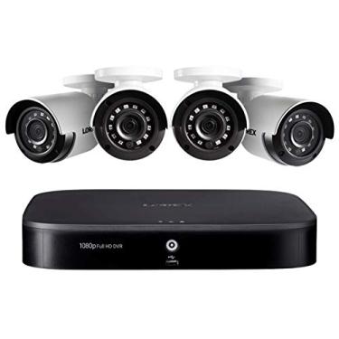 Imagem de Lorex DP181-42NAE-W Sistema de Segurança MPX Com D241A81B 8Ch 1TB DVR w / 4 LBV2531 2MP Bala Câmeras