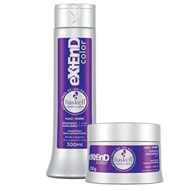 Imagem de Kit Matizador Haskell Shampoo e Máscara