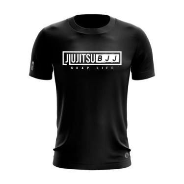 Imagem de Camiseta Jiu Jitsu Bjj Shap Life Arte Marcial Black All