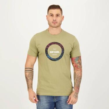 Imagem de Camiseta Rip Curl Circle Filter Verde Militar