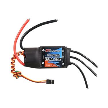 Imagem de Chusui Bidirecional 130A Brushless ESC para carro de controle remoto/barco/navio de controle remoto pneumático subaquático hélice CL